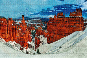 America USA Bryce Canyon Utah Jigsaw Puzzle Wooden 1000 Piece