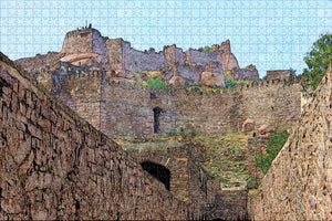 India Golconda Fort Hyderabad Jigsaw Puzzle Wooden 1000 Piece