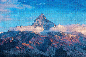 Machhapuchhre Pokhara Nepal Jigsaw Puzzle Wooden 1000 Piece