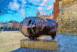 Krakow Head Statue Poland Jigsaw Puzzle Wooden 1000 Piece