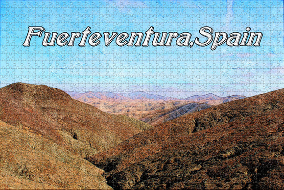 Spain Fuerteventura Jigsaw Puzzle Wooden 1000 Piece