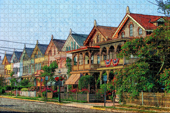 USA America Cape May New Jersey Jigsaw Puzzle Wooden 1000 Piece