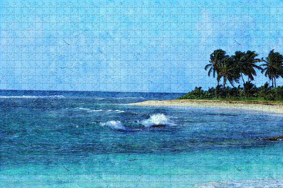 France Guadeloupe Jigsaw Puzzle Wooden 1000 Piece