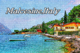 Malcesine Garda Italy Jigsaw Puzzle Wooden 1000 Piece