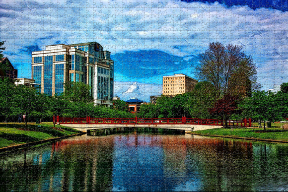 Huntsville Alabama USA Jigsaw Puzzle Wooden 1000 Piece