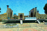 Registan Samarkand Uzbekistan Jigsaw Puzzle Wooden 1000 Piece