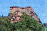 Slovakia Orava Castle Jigsaw Puzzle Wooden 1000 Piece