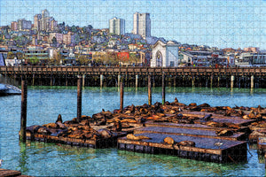 Pier  San Francisco USA Jigsaw Puzzle Wooden 1000 Piece