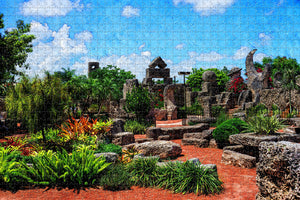 Coral Castle Florida Miami USA Jigsaw Puzzle Wooden 1000 Piece