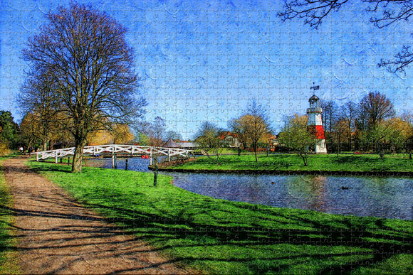Denmark Koldinghus Kolding Jigsaw Puzzle Wooden 1000 Piece