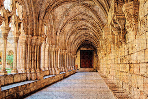 Spain Catalonia Romanesque Monastery Jigsaw Puzzle Wooden 1000 Piece