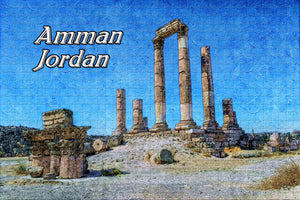 Amman Citadel Jordan Jigsaw Puzzle Wooden 1000 Piece