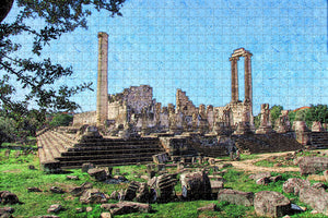 Turkey Temple of Apollo Manavgat Jigsaw Puzzle Wooden 1000 Piece