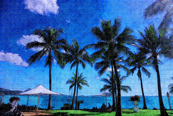 Australia Airlie Beach Lagoon Jigsaw Puzzle Wooden 1000 Piece