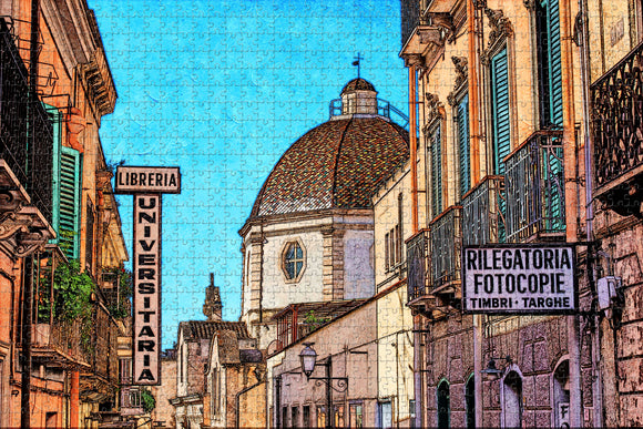 Italy Cagliari Sardinia Jigsaw Puzzle Wooden 1000 Piece