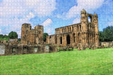 UK England Elgin Cathedral Jigsaw Puzzle Wooden 1000 Piece