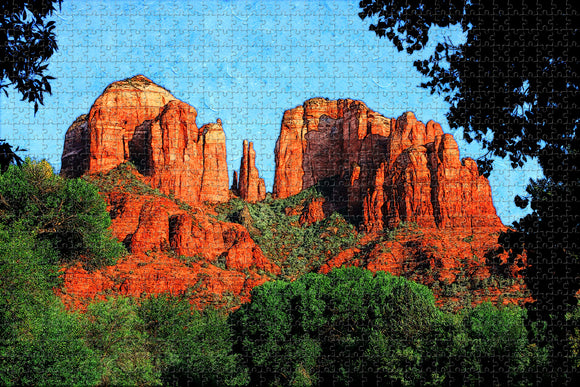 Деревянный пазл 