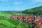 France Kaysersberg Alsace Jigsaw Puzzle Wooden 1000 Piece