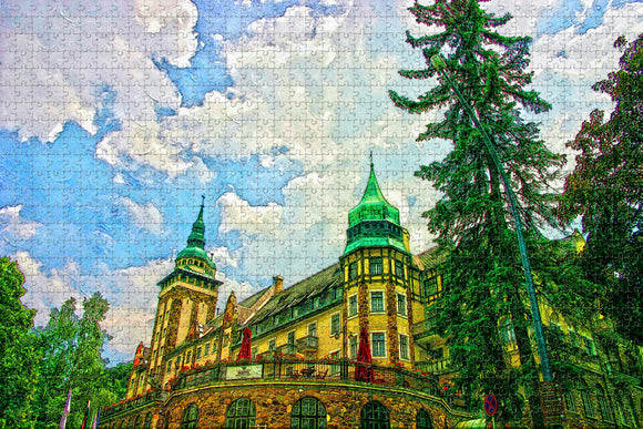 Hungary Lillafured Jigsaw Puzzle Wooden 1000 Piece