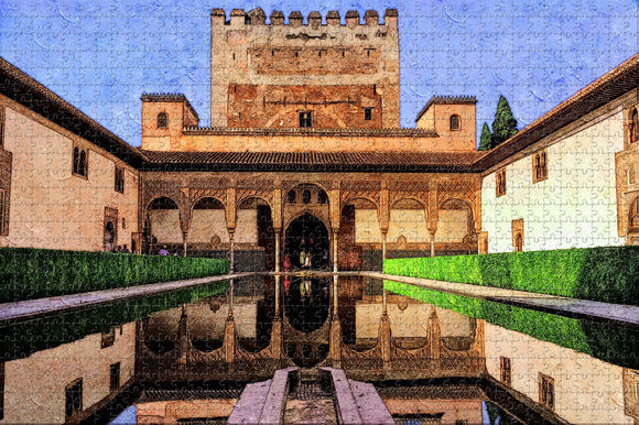 Spain Alhambra Granada Jigsaw Puzzle Wooden 1000 Piece