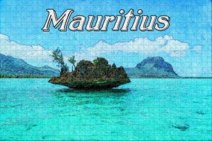 Mauritius Jigsaw Puzzle Wooden 1000 Piece