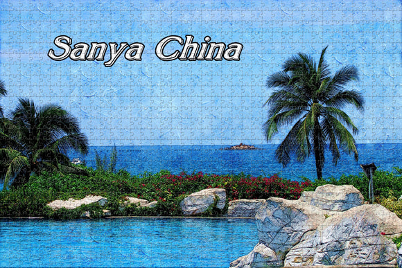 China Sanya Jigsaw Puzzle Wooden 1000 Piece