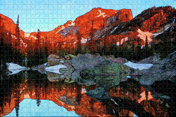 Деревянный пазл 