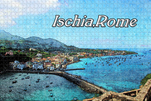 Italy Ischia Jigsaw Puzzle Wooden 1000 Piece