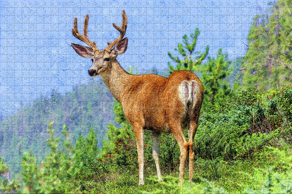 Деревянный пазл 