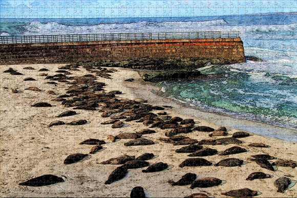 Деревянный пазл 