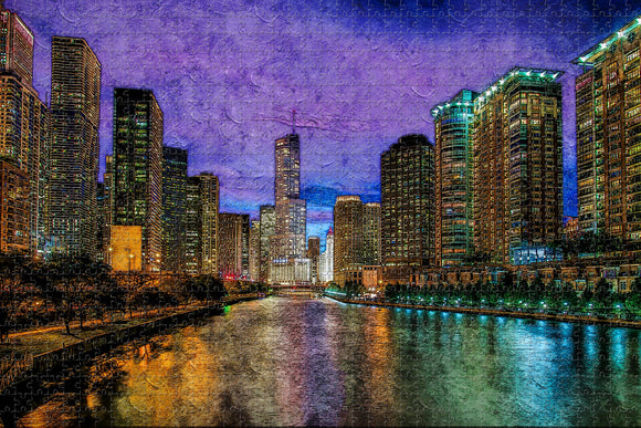 Деревянный пазл 