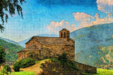 Andorra Pyrenees Jigsaw Puzzle Wooden 1000 Piece