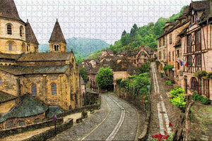 France Conques Jigsaw Puzzle Wooden 1000 Piece