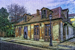 USA America Lafitte's Blacksmith Shop New Orleans Jigsaw Puzzle Wooden 1000 Piece