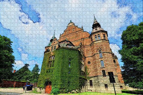 Sweden Nordic Museum  Stockholm Djurgarden Jigsaw Puzzle Wooden 1000 Piece