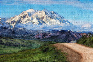 Denali Mountain Alaska USA Jigsaw Puzzle Wooden 1000 Piece