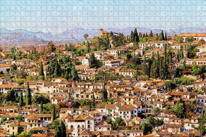 Spain Albayzin Granada Jigsaw Puzzle Wooden 1000 Piece