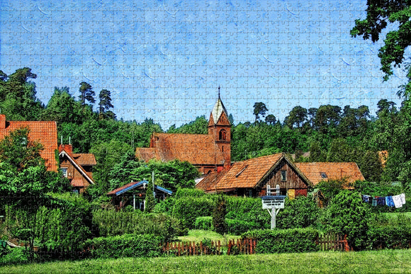 Curonian Spit Klaipeda Lithuania Jigsaw Puzzle Wooden 1000 Piece