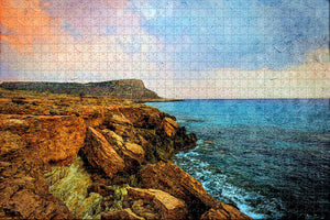 Cyprus Cavo Greko Jigsaw Puzzle Wooden 1000 Piece