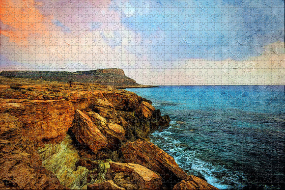 Cyprus Cavo Greko Jigsaw Puzzle Wooden 1000 Piece