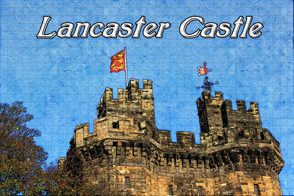 UK England Lancaster Castle Jigsaw Puzzle Wooden 1000 Piece