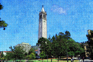 Sather Tower Berkeley USA Jigsaw Puzzle Wooden 1000 Piece