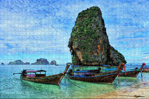 Thailand Phra Nang Jigsaw Puzzle Wooden 1000 Piece