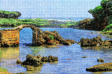 Northern Mariana USA Saipan Stone Jigsaw Puzzle Wooden 1000 Piece