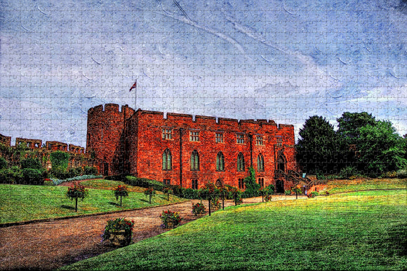 UK England The Dana Prison Shrewsbury Jigsaw Puzzle Wooden 1000 Piece