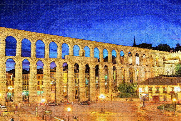 Spain Segovia aqueduct Jigsaw Puzzle Wooden 1000 Piece