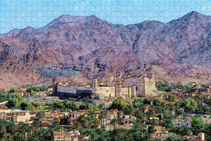 Oman Castle Jigsaw Puzzle Wooden 1000 Piece