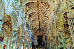 UK England Exeter Cathedral Jigsaw Puzzle Wooden 1000 Piece