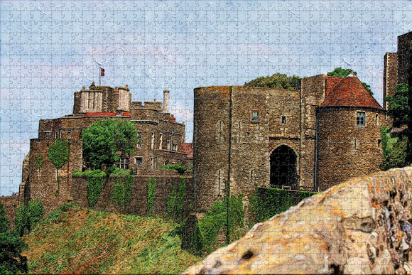 UK England Dover Castle Jigsaw Puzzle Wooden 1000 Piece