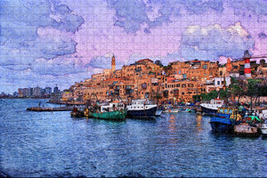 Israel Old City of Acre Haifa Jigsaw Puzzle Wooden 1000 Piece